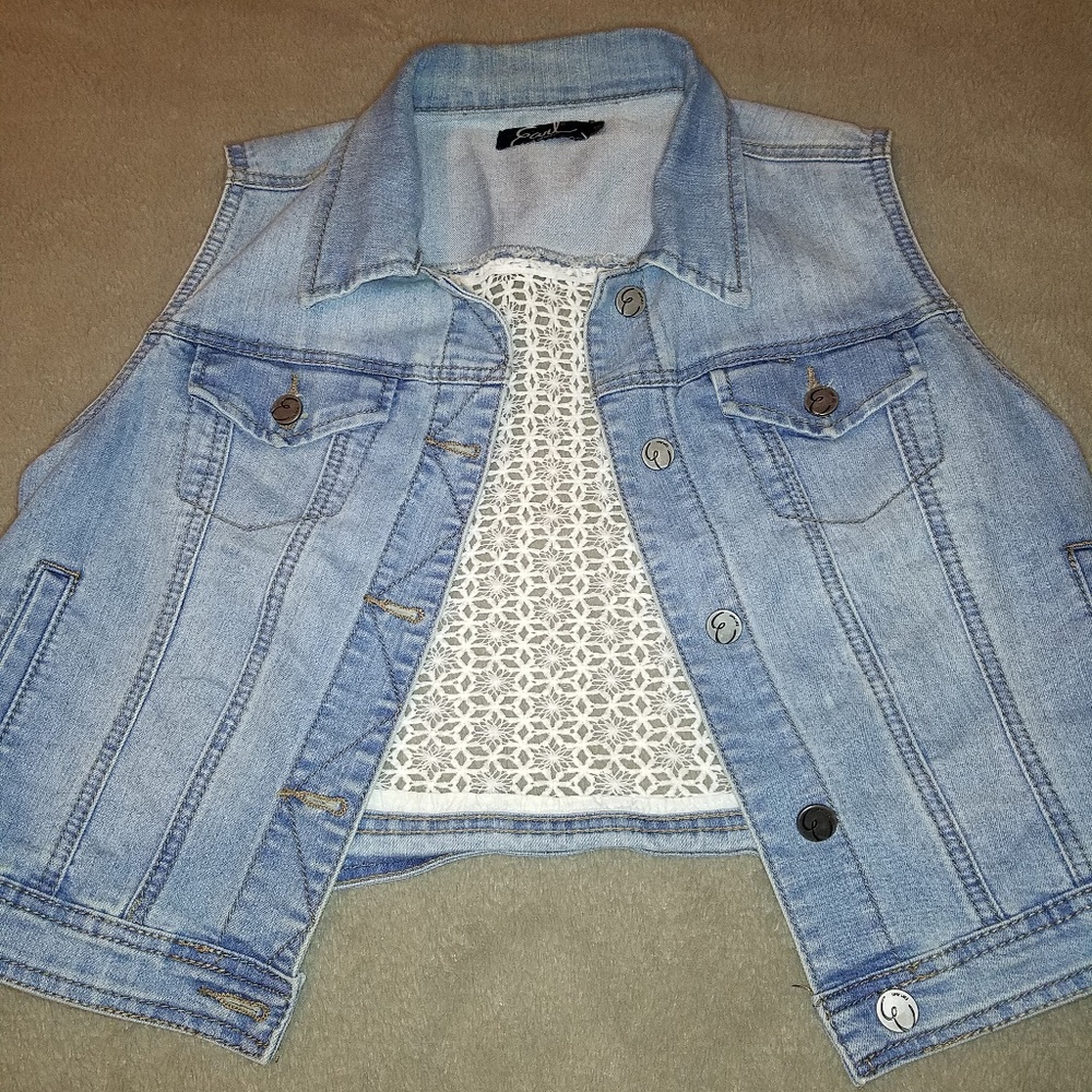 Blue Jean Jacket Vest from Earl Jeans